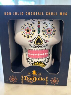 New Don Julio Cocktail Skull Mug
